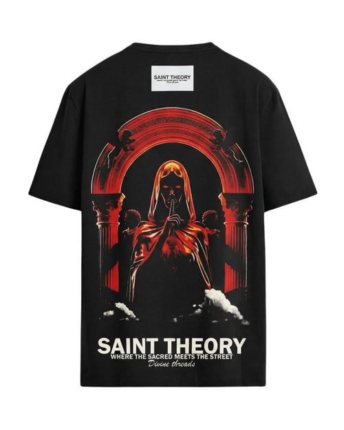 CAMISETA Oversize SAINT THE0RY Evangelium Natural 300 GRAMOS