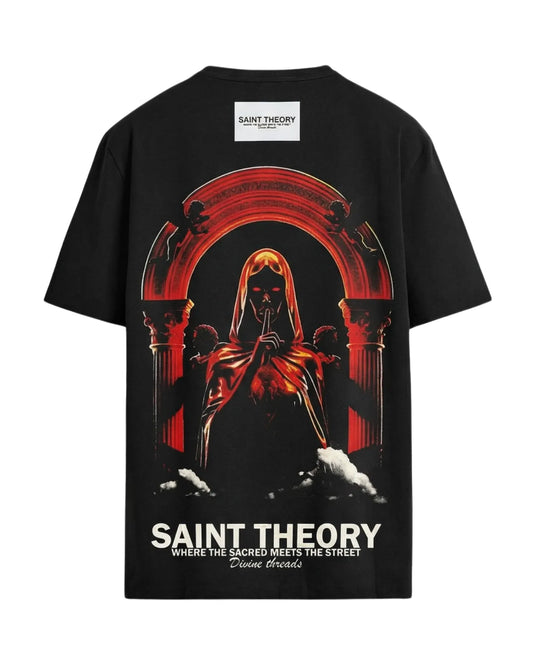 CAMISETA Oversize SAINT THE0RY Evangelium Natural 300 GRAMOS