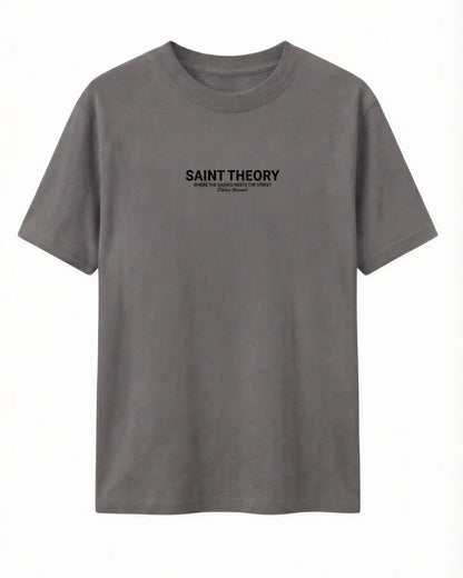 CAMISETA Oversize SAINT THE0RY Evangelium Natural 300 GRAMOS