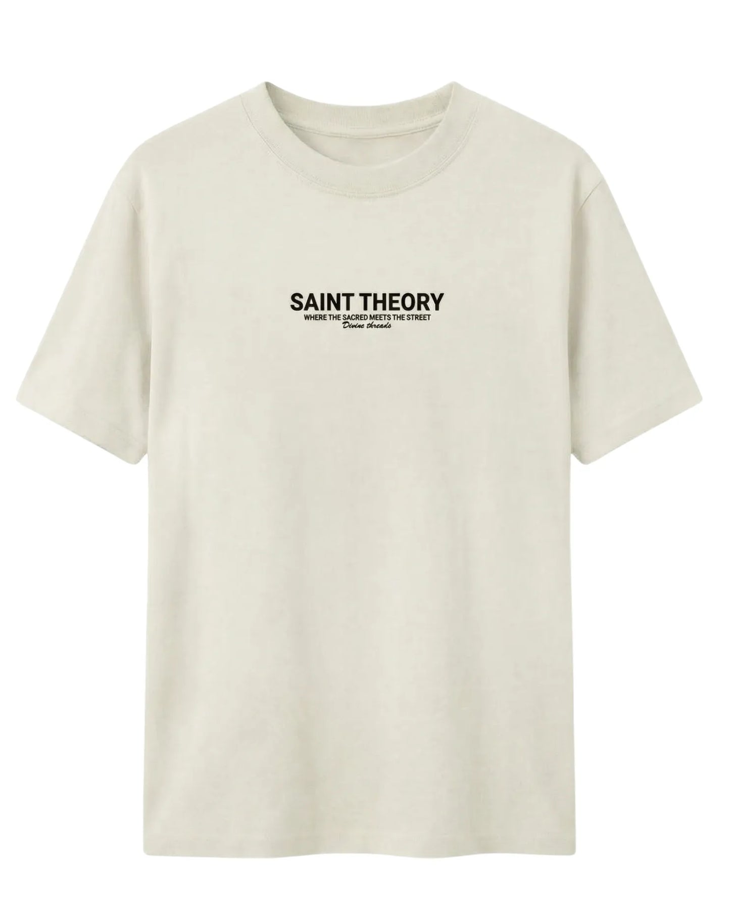 CAMISETA Oversize SAINT THE0RY Evangelium Natural 300 GRAMOS
