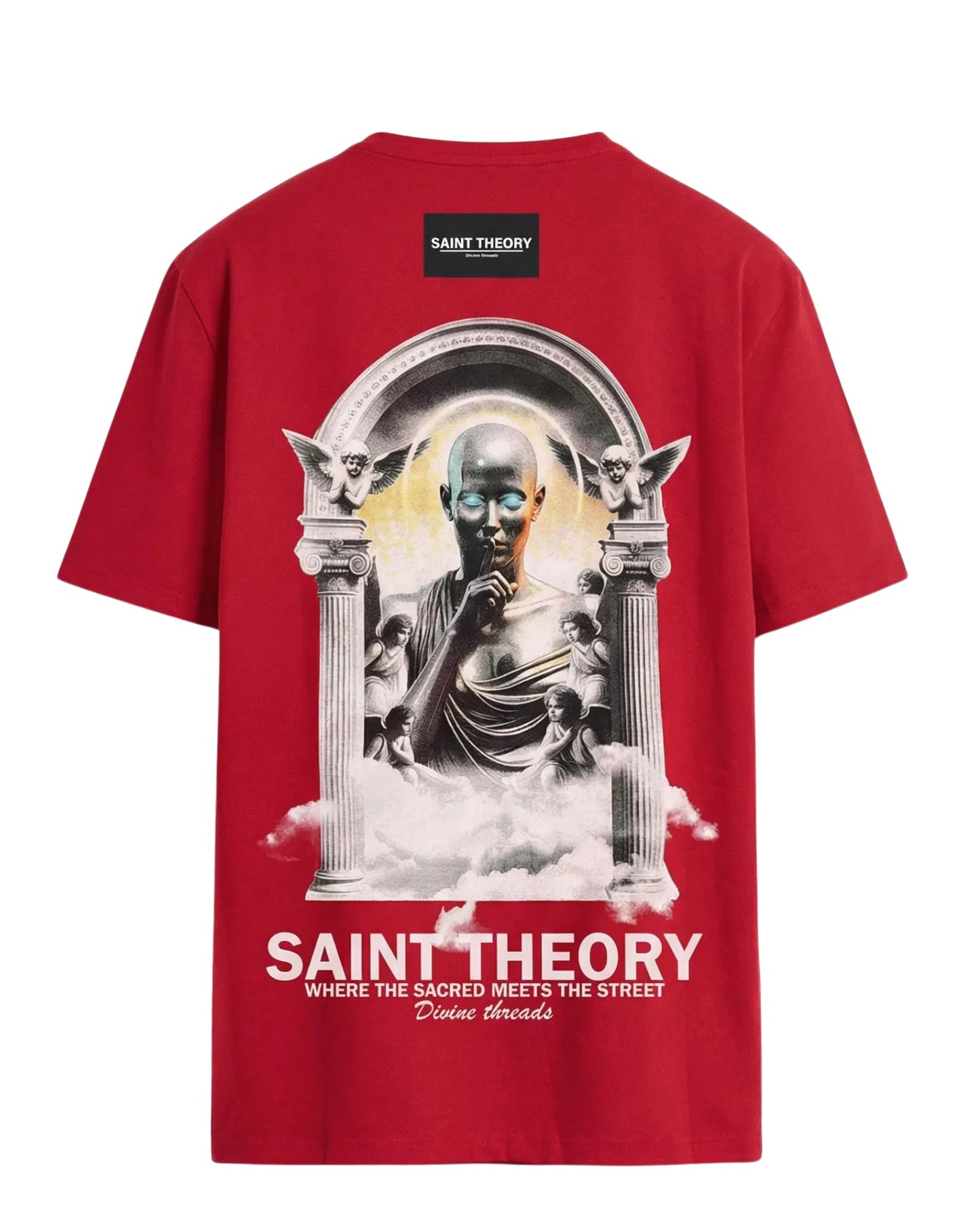 CAMISETA Oversize SAINT THE0RY Abstraction Angel 300 GRAMOS