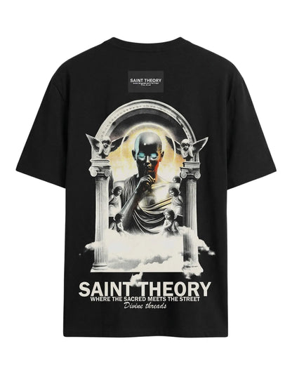 CAMISETA Oversize SAINT THE0RY Abstraction Angel 300 GRAMOS