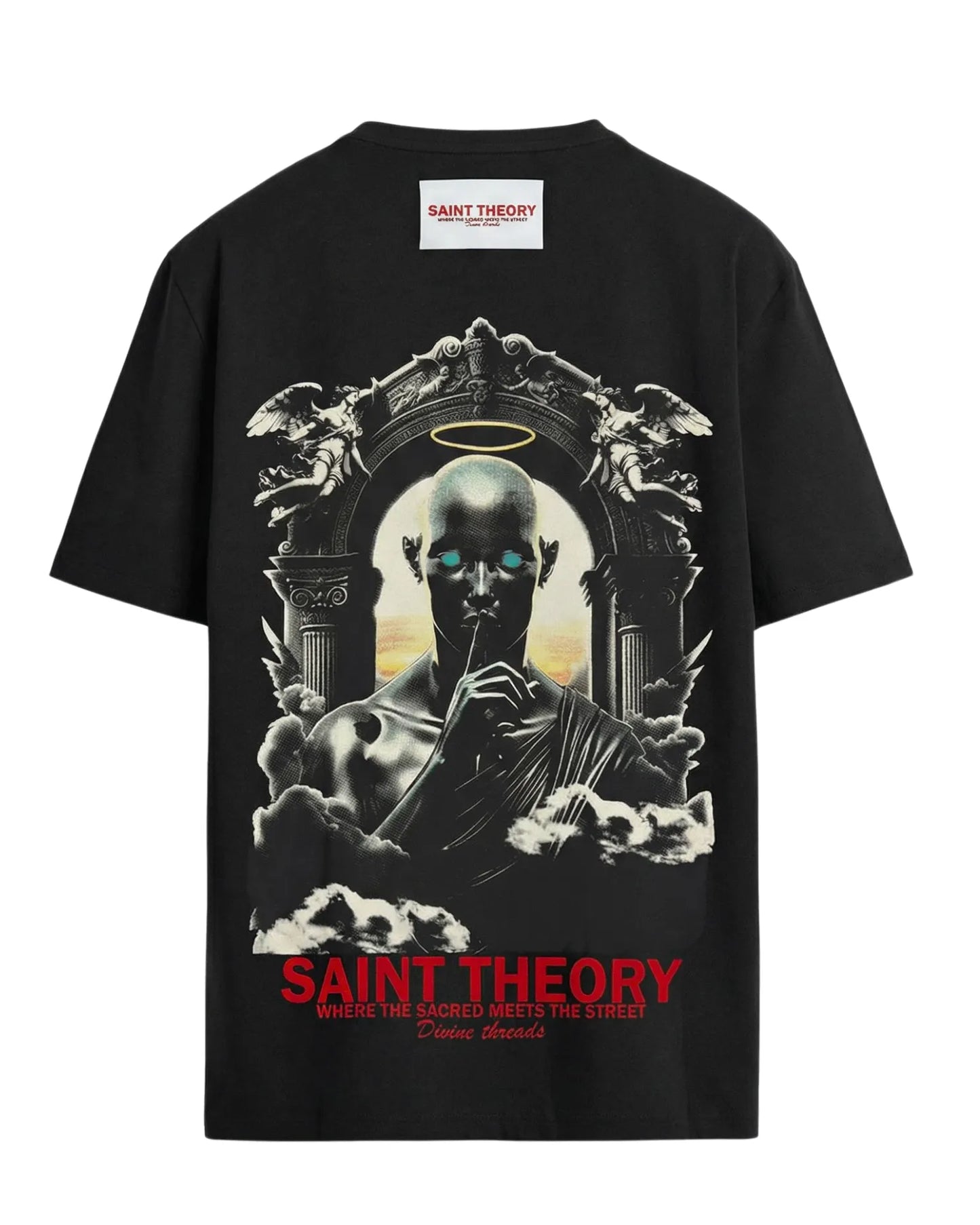 CAMISETA Oversize SAINT THE0RY Courier Angel 300 GRAMOS