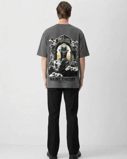 CAMISETA Oversize SAINT THE0RY Courier Angel 300 GRAMOS