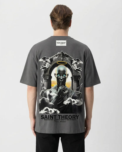 CAMISETA Oversize SAINT THE0RY Courier Angel 300 GRAMOS