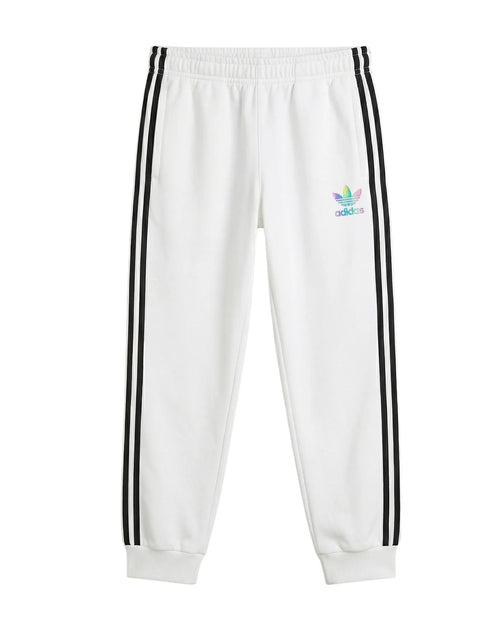 Sudadera Algodon Ad1das 3 Bandas Blanca
