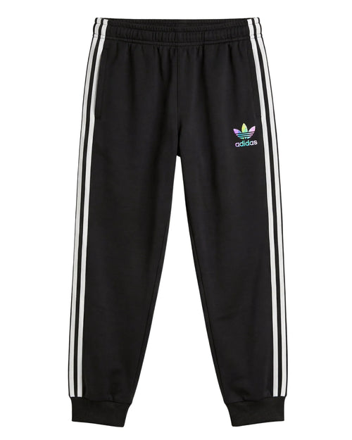 Sudadera Algodon Ad1das 3 Bandas Negra