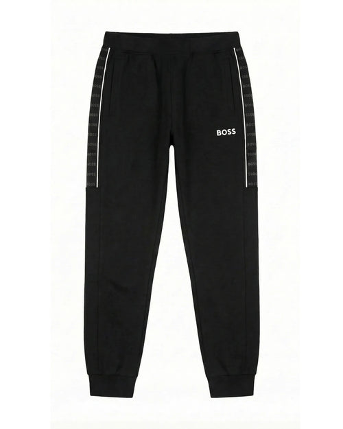 Sudadera Algodon B0SS Relaxed Negra