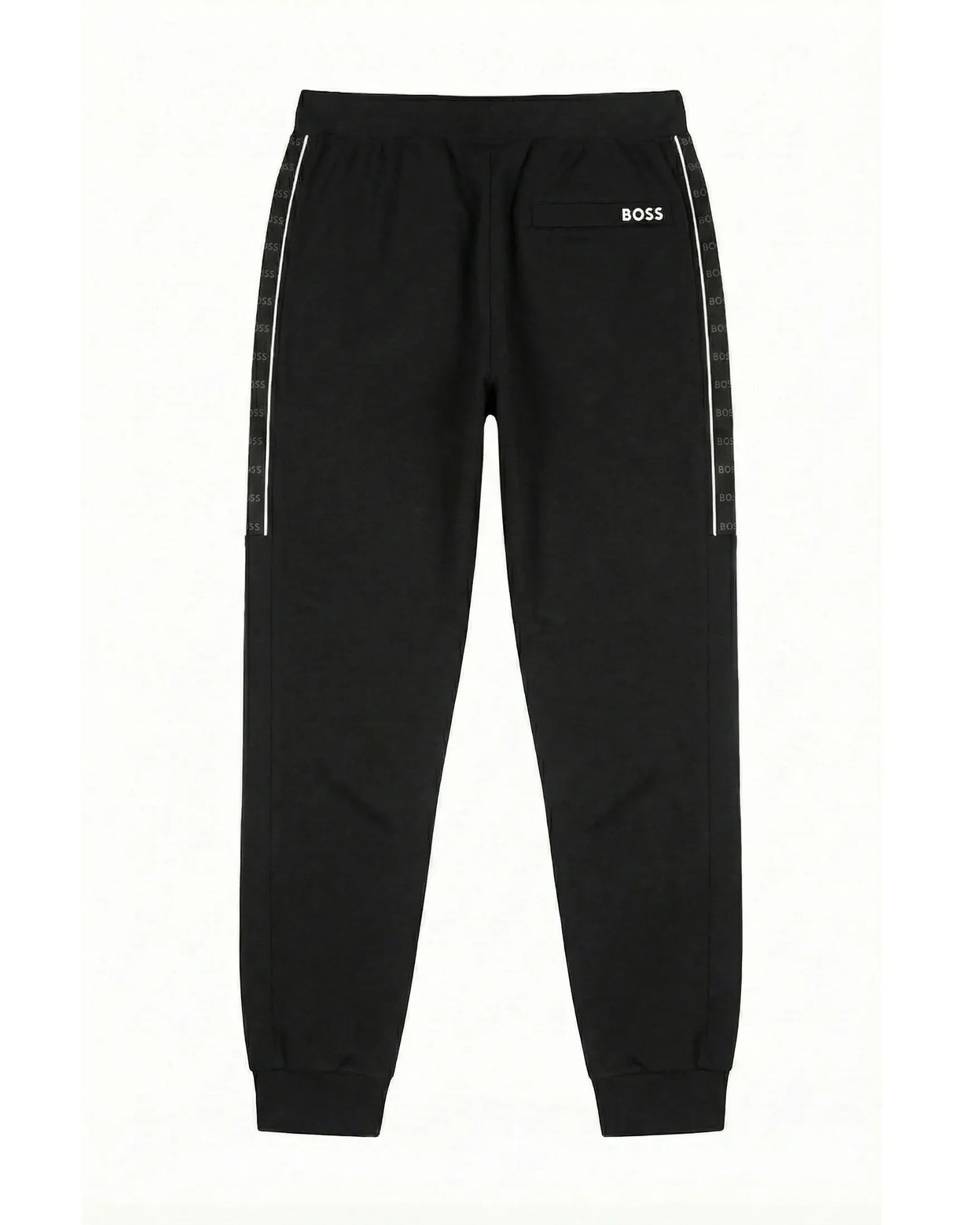 Sudadera Algodon B0SS Relaxed Negra