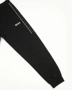 Sudadera Algodon B0SS Relaxed Negra