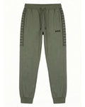 Sudadera Algodon B0SS Relaxed Verde Militar