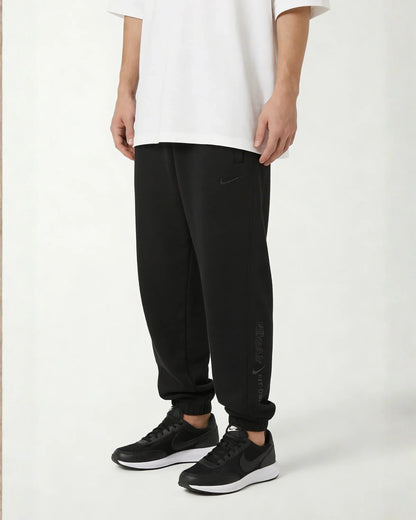 Sudadera Algodon Swosh Negra