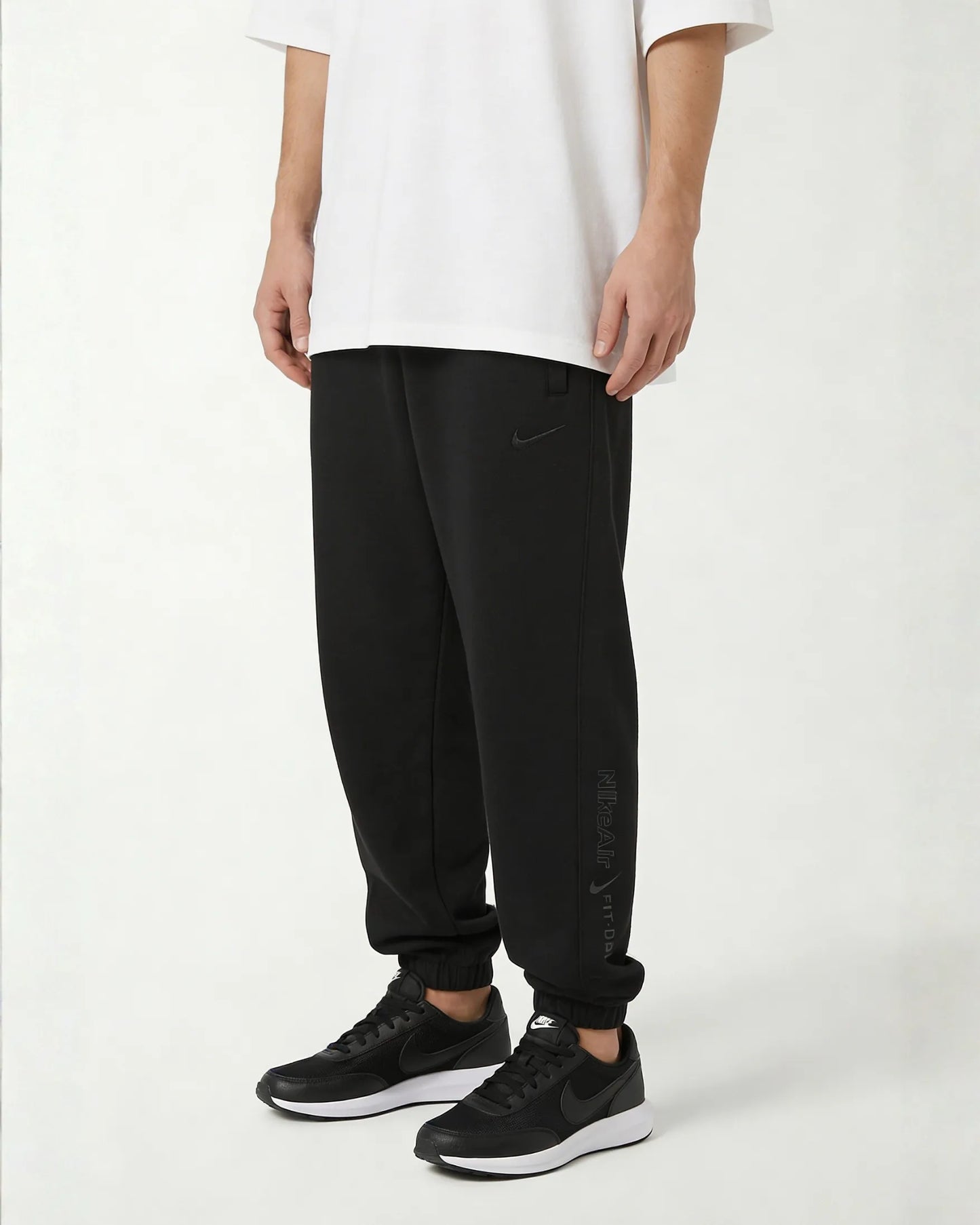 Sudadera Algodon N1ke Negra