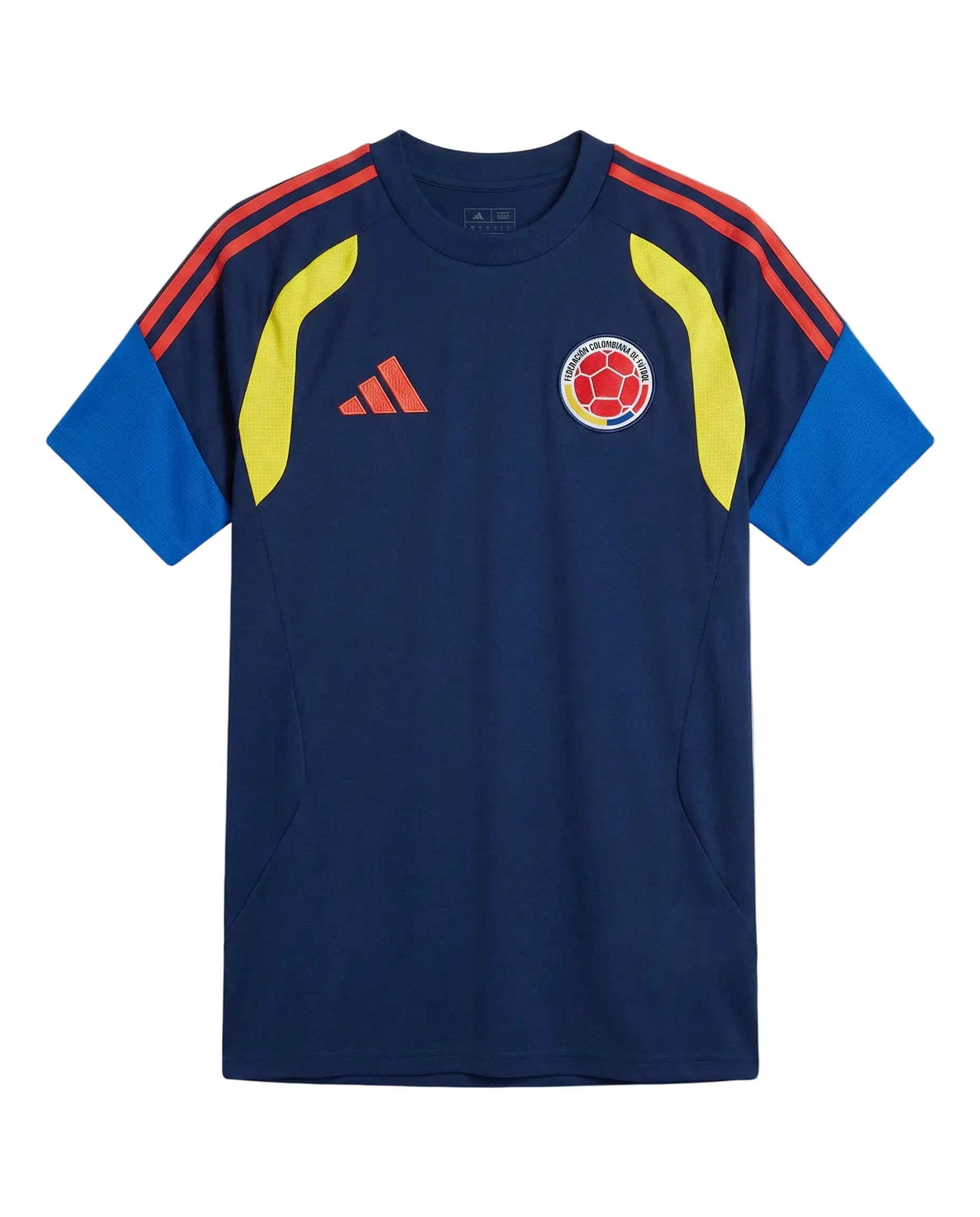 Camiseta Entrenamiento Azul 2026 Bordado