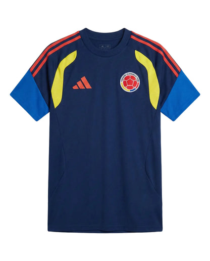 Camiseta Entrenamiento Azul 2026 Bordado