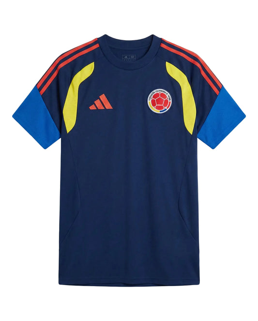 Camiseta Entrenamiento Azul 2026 Bordado