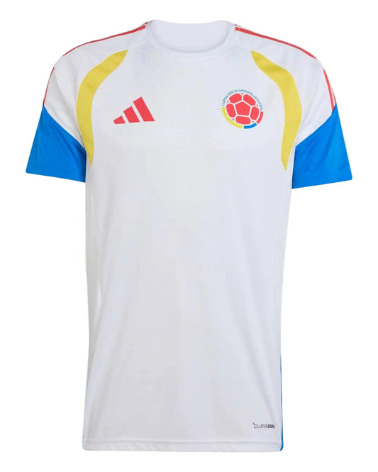 Camiseta Entrenamiento Blanca 2026 Encauchetada
