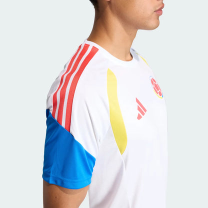 Camiseta Entrenamiento Blanca 2026 Encauchetada