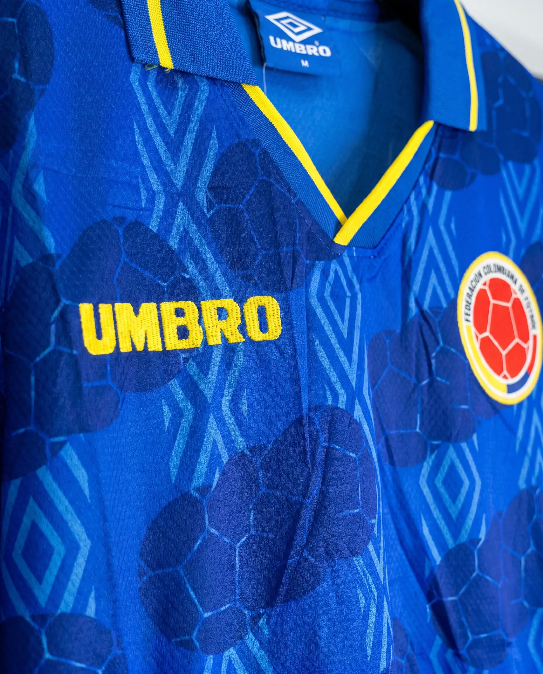 Camiseta Retro 1994 Azul Visitante