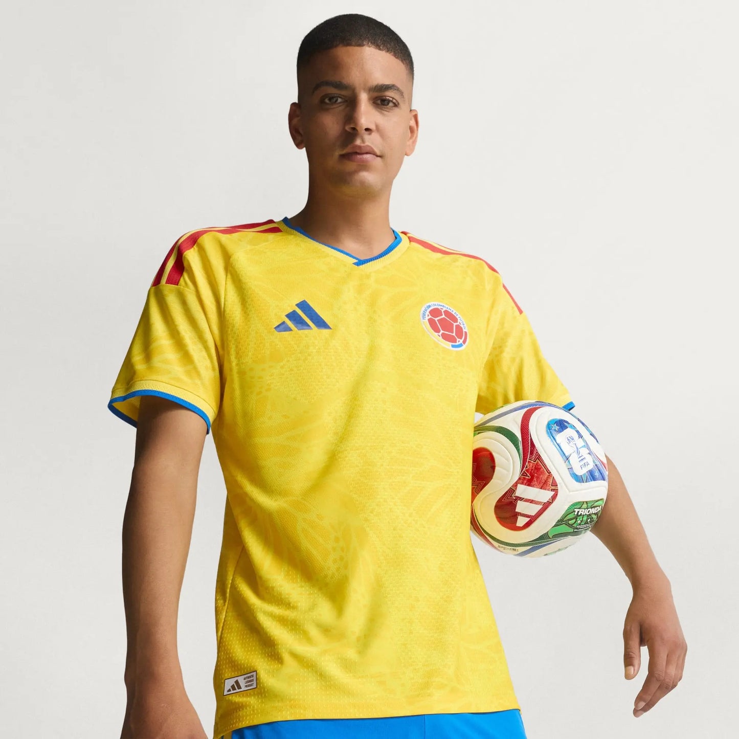 Camiseta Colombia Hombre 2026 Encauchetada
