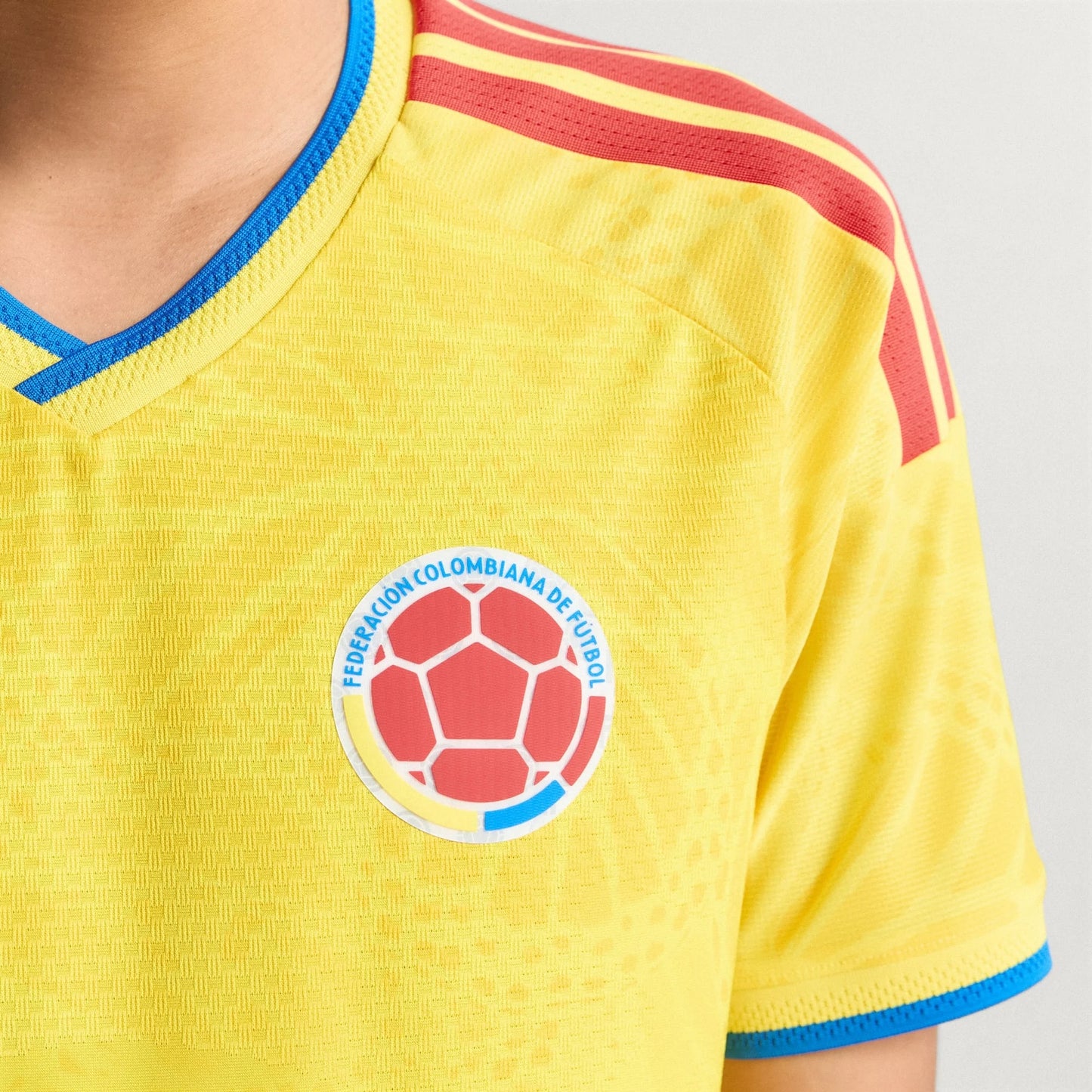 Camiseta Colombia Hombre 2026 Encauchetada