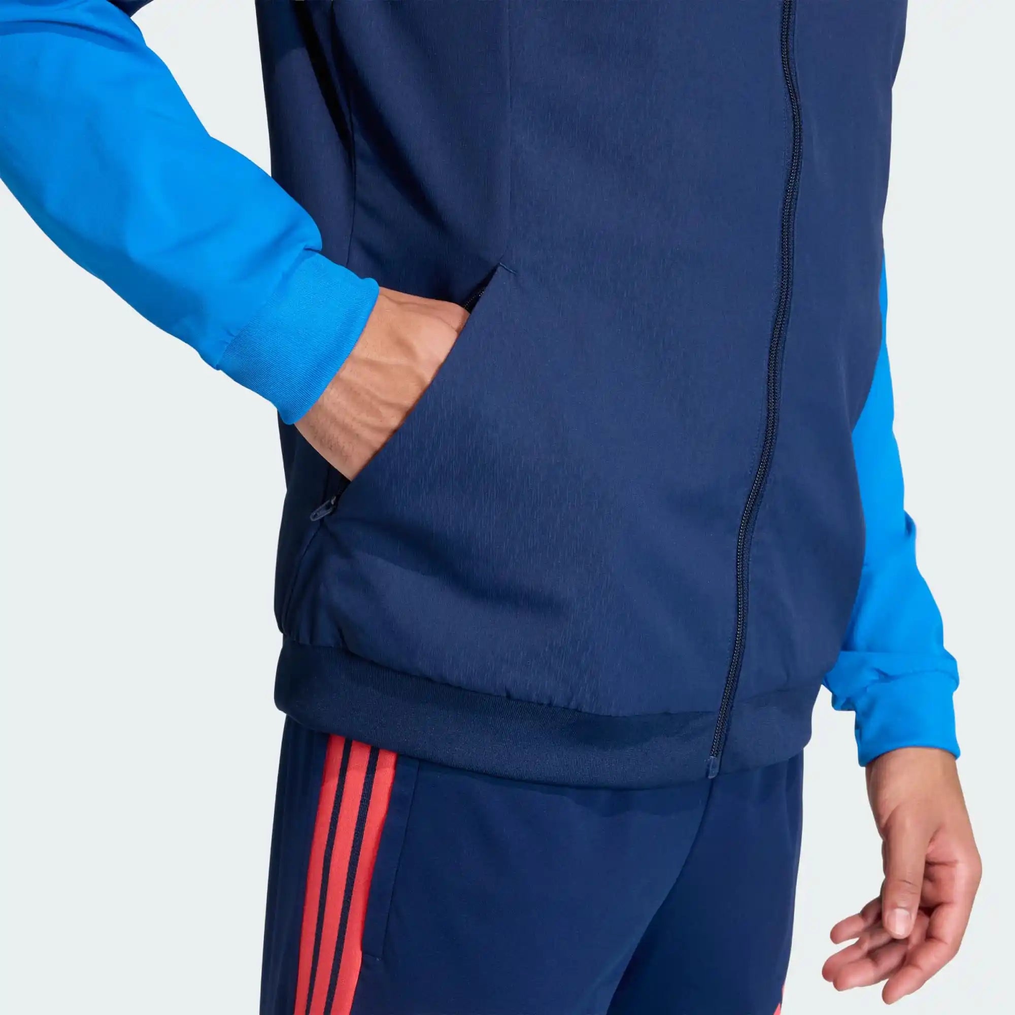 Chaqueta Colombia Impermeable Cuello Bordada