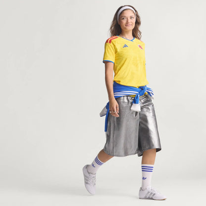 Camiseta Colombia Mujer 2026 Encauchetada